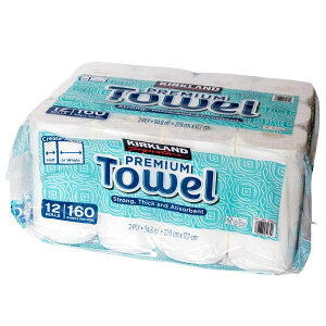 KIRKLAND SIGNATURE �y�[�p�[�^�I�� 160�V�[�g 12���[�� 1768085 Kirkland Signature