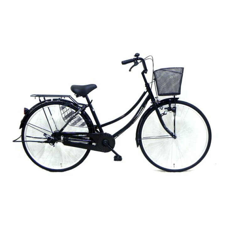 楽天市場】【配送不可｜店頭受取限定】 自転車 260 軽快 LED ブラック 