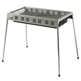 【訳あり】【配送不可｜店頭受取限定】C.C キャンパーズコレクション 木炭が入れやすい BBQコンロ L MIBL-75 バーベキュー コンロ