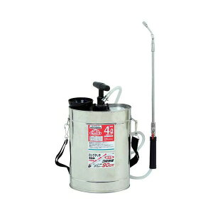 藤原産業 セフティ-3 ロングタッチ 肩掛 半自動 噴霧器 4L ジュシポンプ 伸縮ノズル ステンレスタンク 農薬 散布機