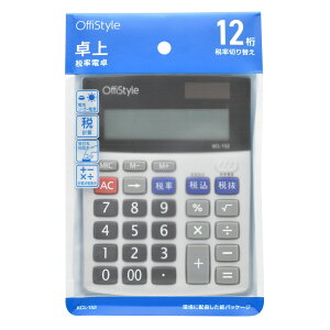 OHM OffiStyle 12桁 卓上電卓 152 KCL-152 電卓