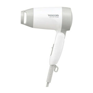 テスコム ヘアードライヤー ホワイト TD105B(W) 軽量 コンパクト 折りたたみ 持ち運び