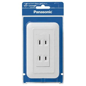 �p�i�\�j�b�N �R�X���V���[�Y���C�h2 �����_�u���R���Z���g �v���[�g�t 15A 125V �z���C�g WTP1502WKP �d�ݎ���