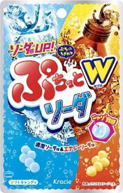 ぷちっと Wソーダ 30g 1袋 クラシエ ソフトキャンディ お菓子