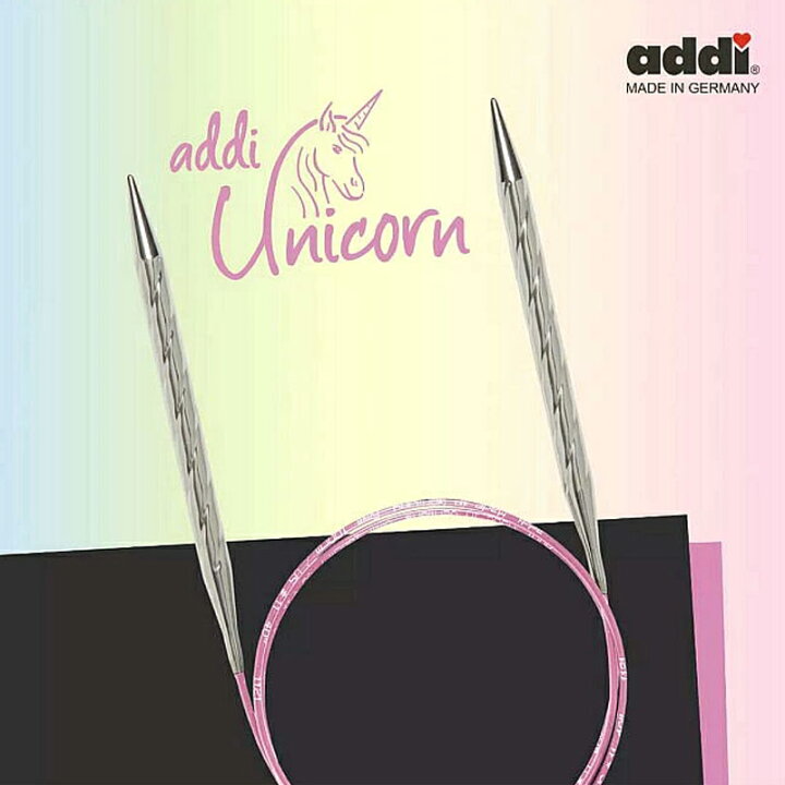 楽天市場】addi 輪針 ユニコーン メタル輪針 80cm 3mm 3号相当 ドイツ 