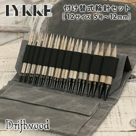 LYKKE リッケ 付け替式輪針セット 12cm 輪針 輪針セット 編み針 毛糸 driftwood ドリフトウッド