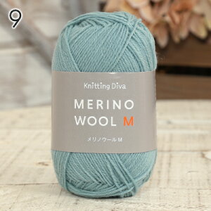 毛糸 まとめ買い 5玉 ハマナカ ニッティングディーバ メリノウールM 中細 中国製 毛糸 セール ウール100% 手編み 編み物 ニット レディース ハンドメイド 帽子 マフラー スヌード ストール セ