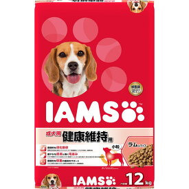 【即納在庫品】 アイムス犬用 健康維持用 成犬用 ラム＆ライス 小粒 12kg マースジャパンリミテッド