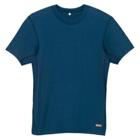アイトス 防炎半袖Tシャツ カラー：ネイビー サイズ：4L （ボウエンTシャツ） ［EM1866ー008］