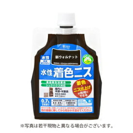 カンペハピオ 水性着色ニス 新ウォルナット 0．7L