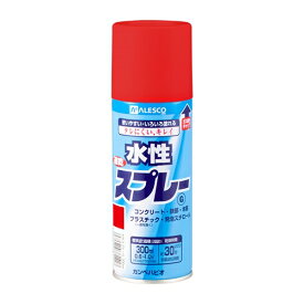カンペハピオ 水性スプレーG レッド 300ML