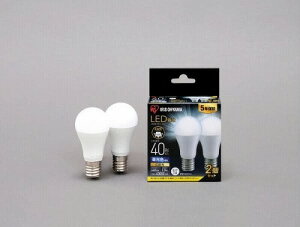 �A�C���X�I�[���} LED�d�� E17 �L�z�� 40�`���� �����F 2�Z�b�g LDA4D-G-E17-4T62P