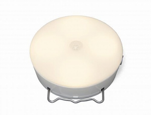 アイリスオーヤマ 乾電池式LEDセンサーライト マルチタイプ 電球色 BSL40ML-WV2