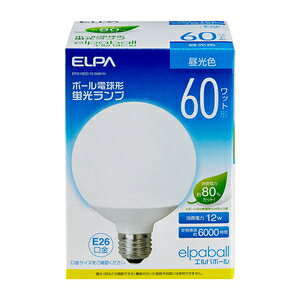 朝日電器 電球形蛍光灯G形 60W形 EFG15ED/12−G061H