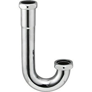 三栄水栓 縦長U管|洗面所用| H70-671-32X190 三栄水栓製作所 SANEI 水道用品 洗面用品 洗面器排水トラップ 金属製のSトラップおよびSトラップ用 通常よりも縦長なU管 パイプ径32mm用 長さ190mm