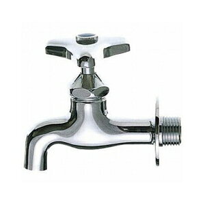 三栄水栓 横水栓 JY10J-13 三栄水栓製作所 SANEI 水道用品 排水用品 単水栓 呼び:13 固定コマ仕様 長さ:80mm POS付