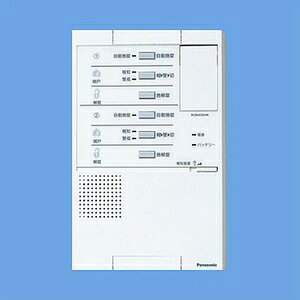 パナソニック 電気錠操作ユニット 2回路 露出型 WQN45331W WQN45331W