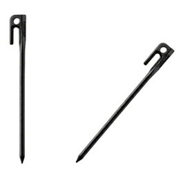コールマン スチールソリッドペグ 20cm （ブラック） 1pc