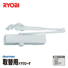RYOBI 取替ドアクローザ ホワイト 箱入り S-202P WH