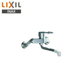 LIXIL(リクシル) 壁付シングルレバーキッチン水栓（一般地・寒冷地兼用） RSF-861INAX キッチン用 整流 断熱キャップ 金属ハンドル 断熱キャップ付 吐水口長さ自在170mm 配管サイズ13mm