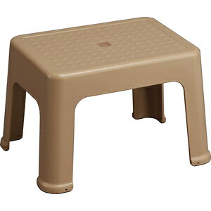小原産業 プラステップ 1体型踏み台 高さ22cm ベージュ ST-349 7934500
