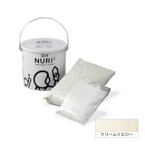 田川産業 NURI2 5kg クリームイエロー DYI漆喰(しっくい)屋内用
