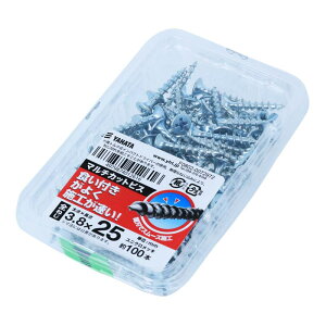 マルチカットビス フレキ ネジ径3.8×25mm 100入 ×3箱セット