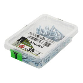 スリムねじ ネジ径3.3×35mm 100入 ×4セット