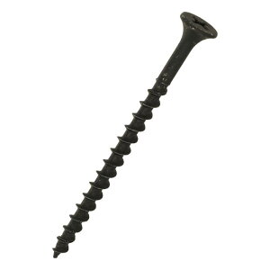 コーススレッド 木用ねじ 黒 ネジ径4.2×65mm 4入 ×5セット