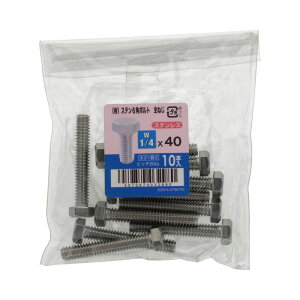 �X�e�����X �E�B�b�g �Z�p�{���g �S�˂� W1/4×40mm 10�� ×5�Z�b�g