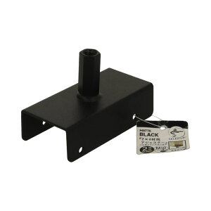 SELECTS SELECTS 2X4材用アジャスター 2バイ用 マットブラック (8個)