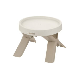 【セット販売】 リッチェル たためる ペットテーブル シングル ベージュ (×4セット)