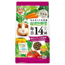【セット販売】 ミニマルランド モルモットの毎日野菜14種 500g (×6セット) マルカン