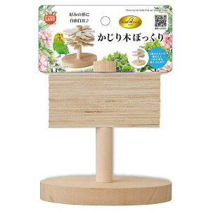 【セット販売】 ミニマルランド バードパレス かじり木ぼっくり 小鳥 おもちゃ (×8セット) マルカン