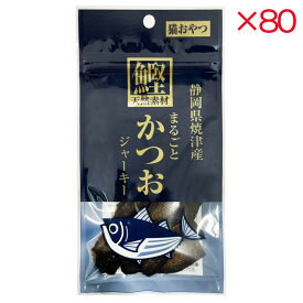 【ケース販売】 藤沢商事 まるごとかつおジャーキー 20g入×80セット