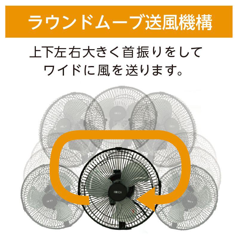 【即納在庫品】広電工業扇25cmアルミ羽根三脚型20230026000000