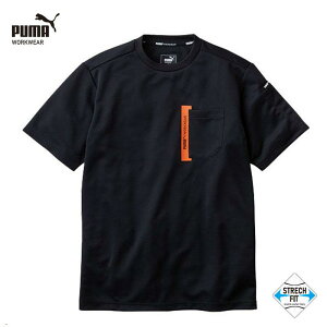 ƃEFAPUMA TVc PW-3023N ubN L ƕ v[}[NEFA (PUMA WORKWEAR) PW-3023N