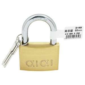 南京錠 バラ 60mm WAKI(和気産業) (IB-069)