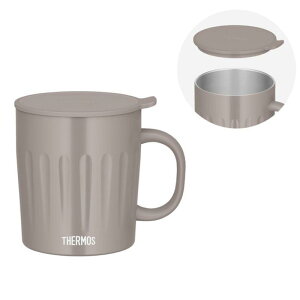 サーモス 真空断熱マグカップ JTA-550 GG JTA-550GG 550ml グレージュ 蓋付き フタ付き 食洗機対応