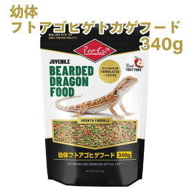 【即納在庫品】 ビバリア 幼体フトアゴヒゲトカゲ フード 340g RO-413 雑食性トカゲ類 エサ フード