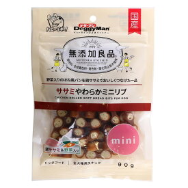 ドギーマンハヤシ 犬 スナック 無添加良品 ササミやわらかミニリブ 90g ペット用品