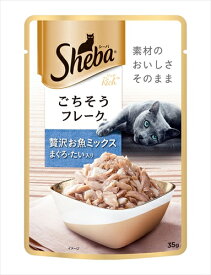 マースジャパン シーバ リッチ ごちそうフレーク 贅沢お魚ミックス まぐろ・たい入り 35g