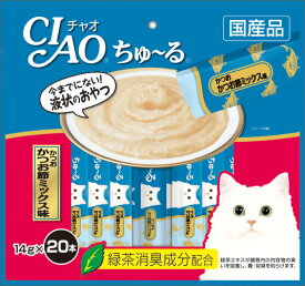 いなばペット CIAO ちゅ〜る かつお かつお節ミックス味 14g×20本 SC−130 ネコ おやつ 猫 ねこ