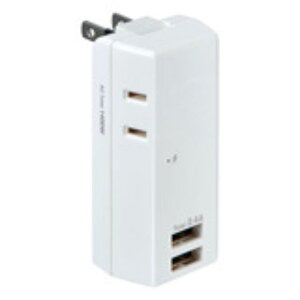 ELPA �ϗ�USB�^�b�v2��2�|�[�g2�D4A UA-222SB
