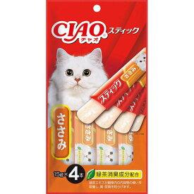 いなば スティック ささみ 猫 スナック 全ステージ 15g×4本