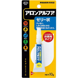 瞬間接着剤 アロンアルフア ゼリー状 10g コニシ (#30613)