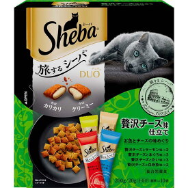 マース MARS シーバデュオ旅贅沢チーズ魚チーズ 猫 ドライ 1〜6歳まで 成 200g