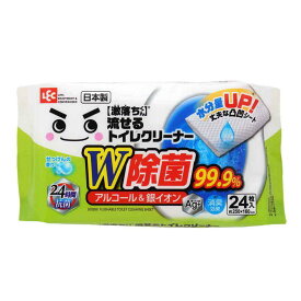 レック トイレクリーナー シート 激落ちくん 流せる 除菌 24枚入
