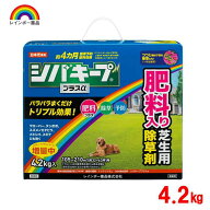 【即納在庫品】 レインボー薬品 シバキーププラスα 4.2kg 日本芝専用 除草剤 肥料入り 芝生用 除草 予防
