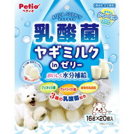 ペティオ(Petio) アクアサプリ 乳酸菌 ヤギミルクinゼリー 16g×20個入 ペティオ